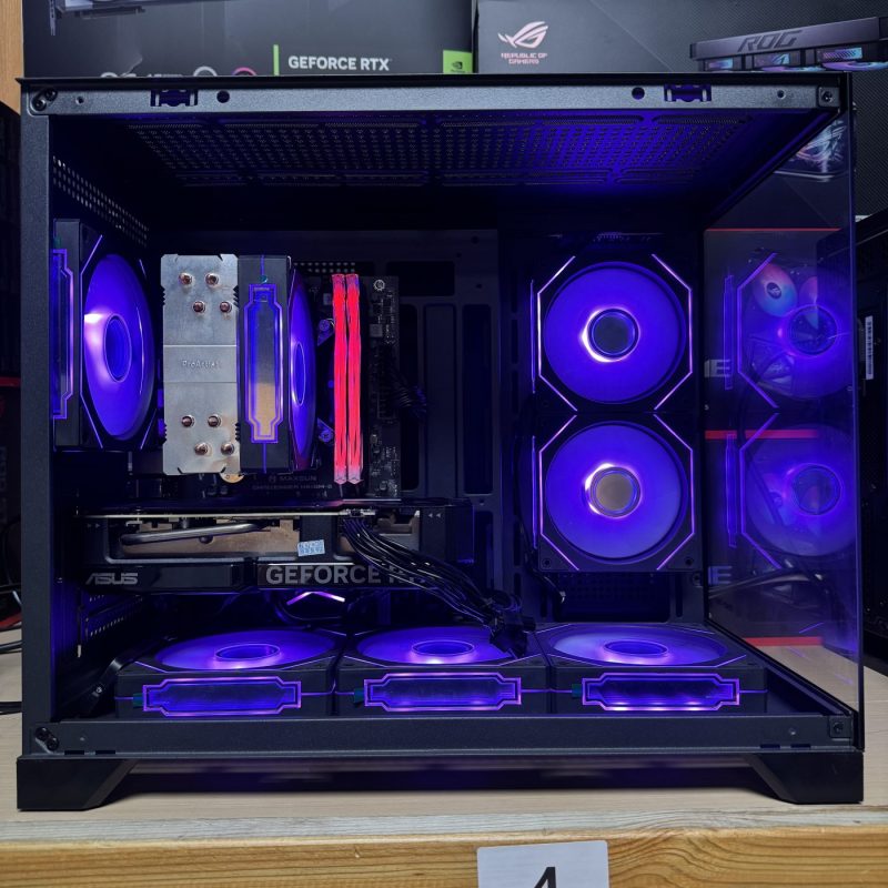 《金铭精品电脑》12400F+4060TI 16+500G 黑色海景房-铭成电脑DIY