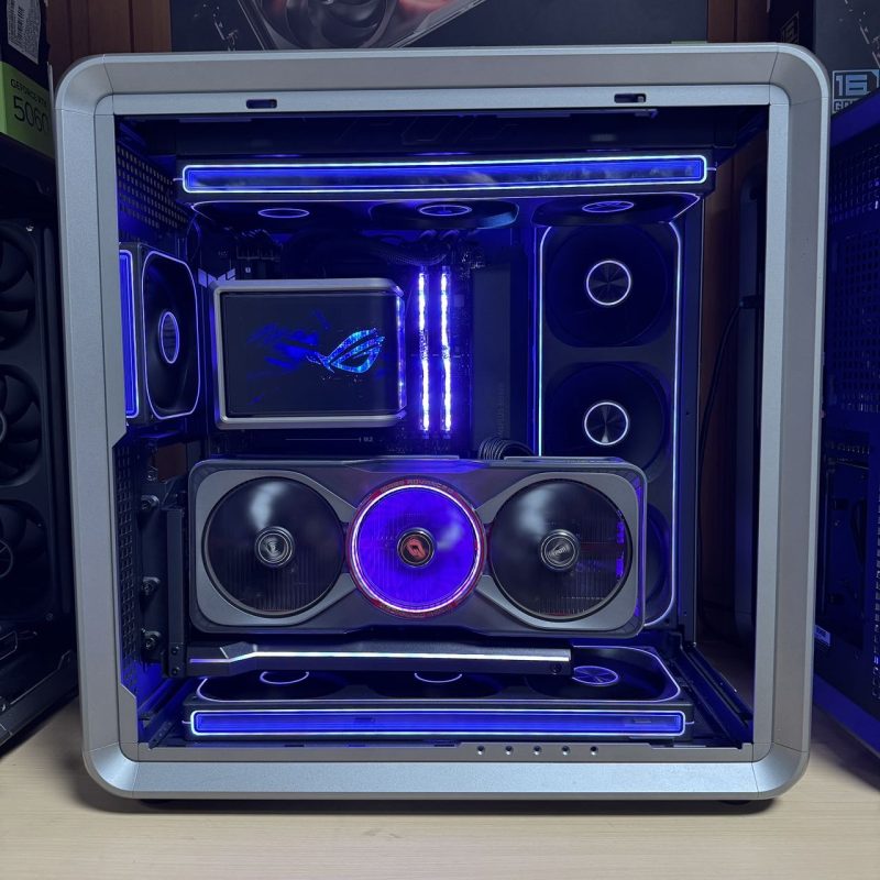 【7号机】9800X3D+5070TI 32G+2T 二手乔思伯海景房主机-铭成电脑DIY